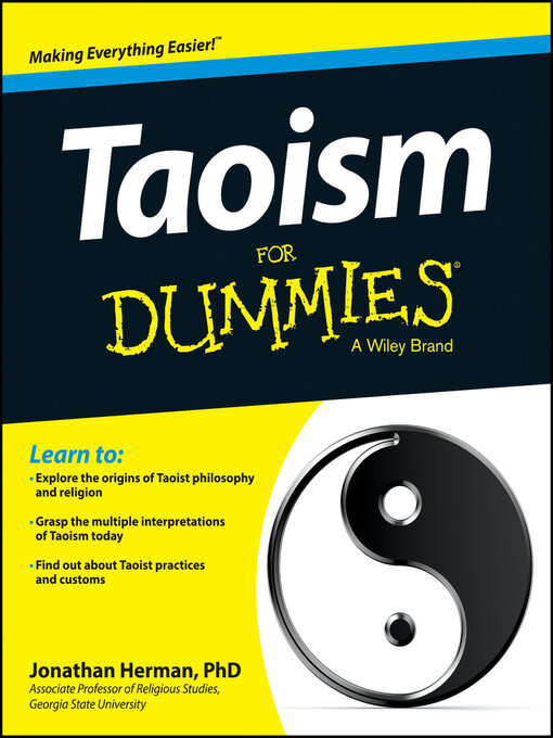 Title details for Taoism For Dummies by Jonathan Herman - Wait list